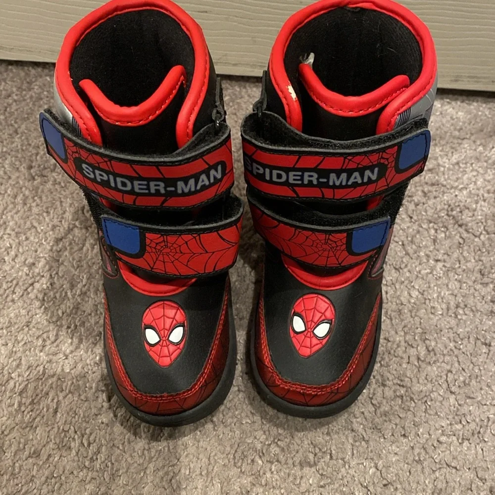 Spider-Man snow boots baby boy